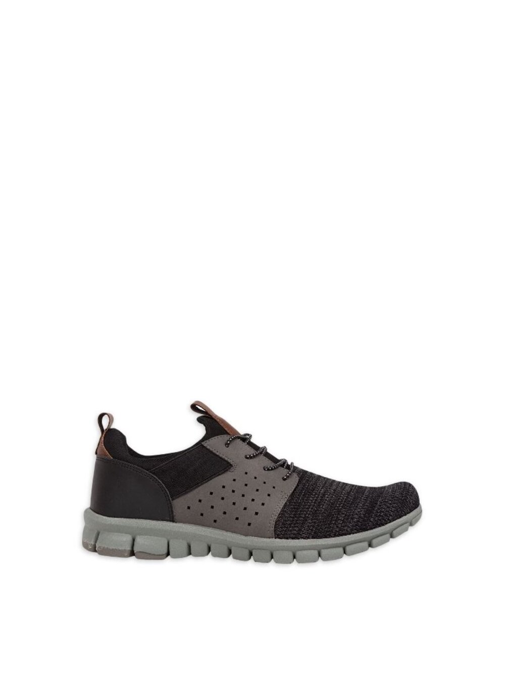 Deer Stags Nosox Mens Betts Slip On Casual Oxford Sneaker Black Size 8.5M NIB